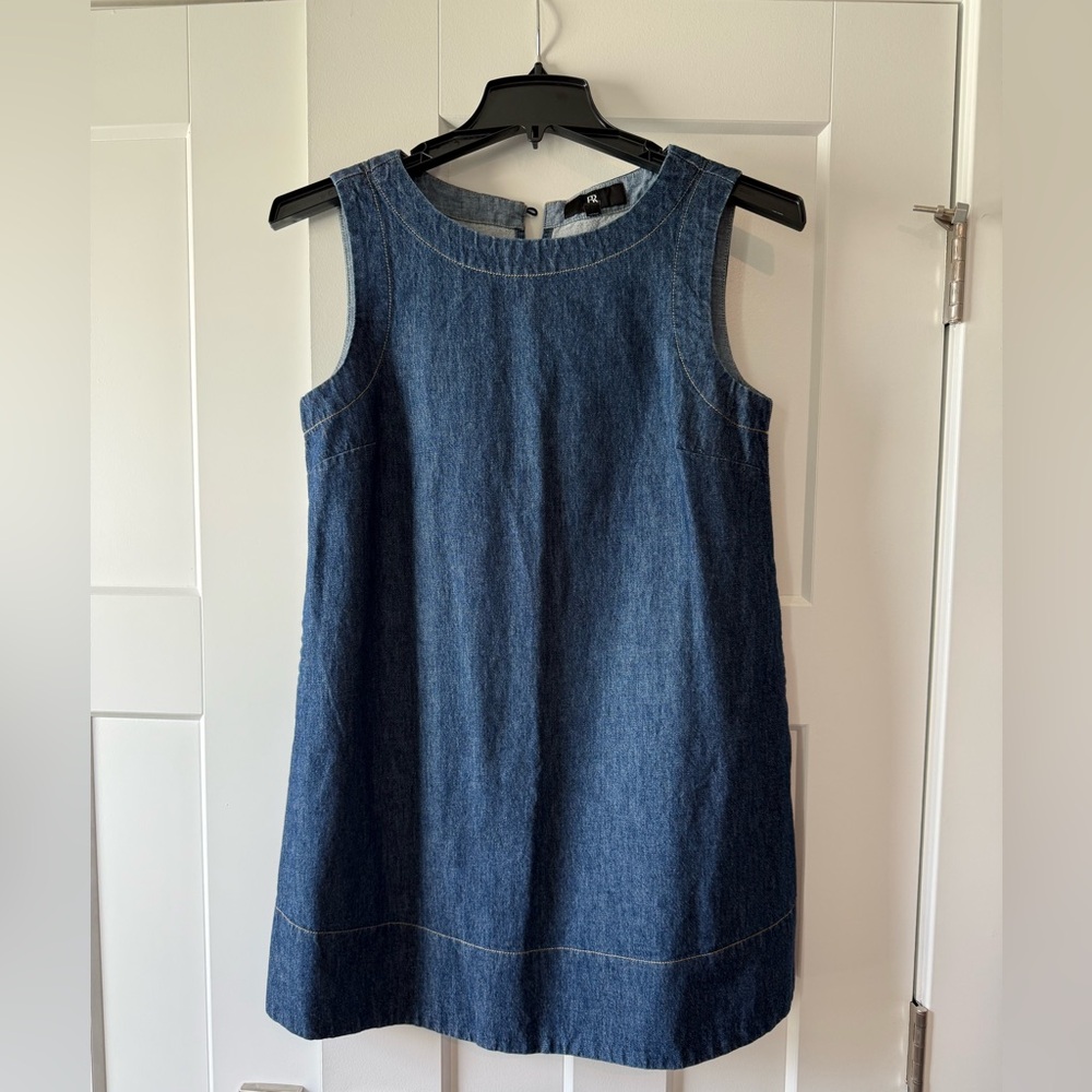 Banana Republic Blue Denim Dress